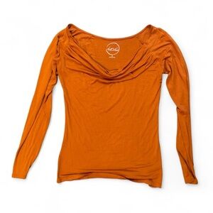 Cowl neck top